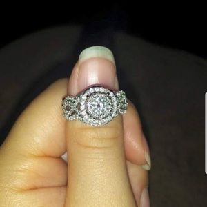 Wedding set from Zales